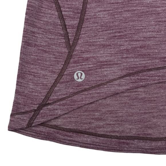 LULULEMON Train Times Tank Size 4 Heathered Dark Adobe - Picture 7 of 8